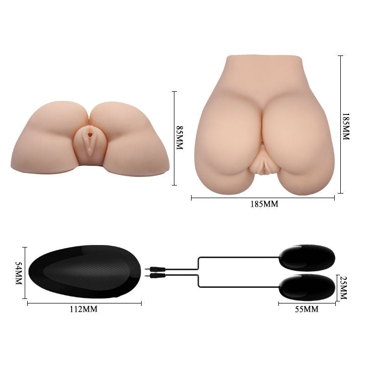 Crazy Bull - Vagina Y Ano Realisticos Con Vibracion Posicion 5