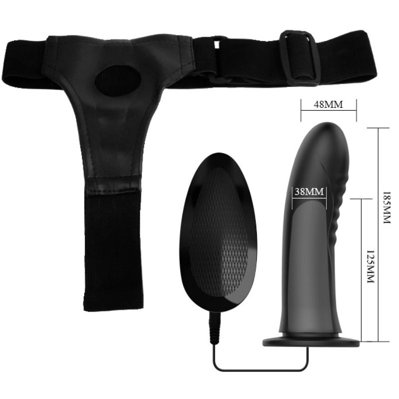 Pretty Love - Myron Strap On Con Vibracion Y Dildo Hueco