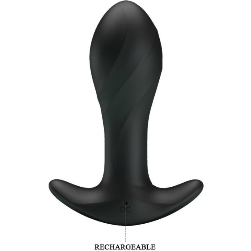 Pretty Love - Vibrador Anal Negro