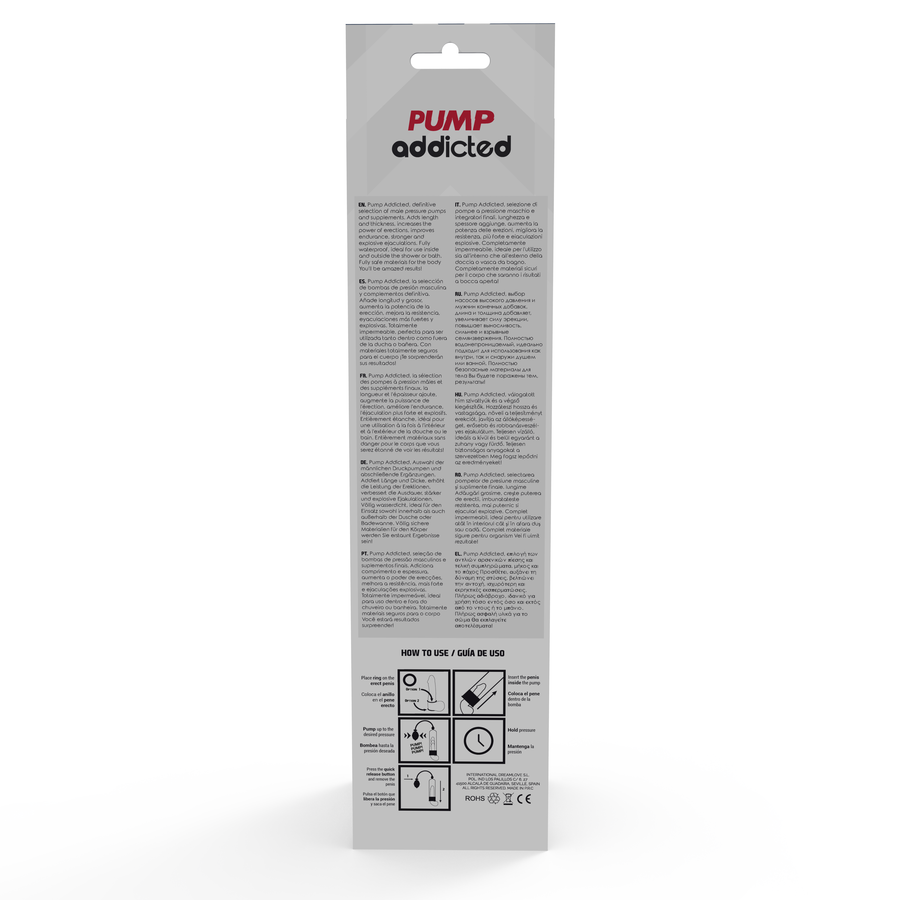 Pump Addicted - Rx3 Bomba Erección Negro