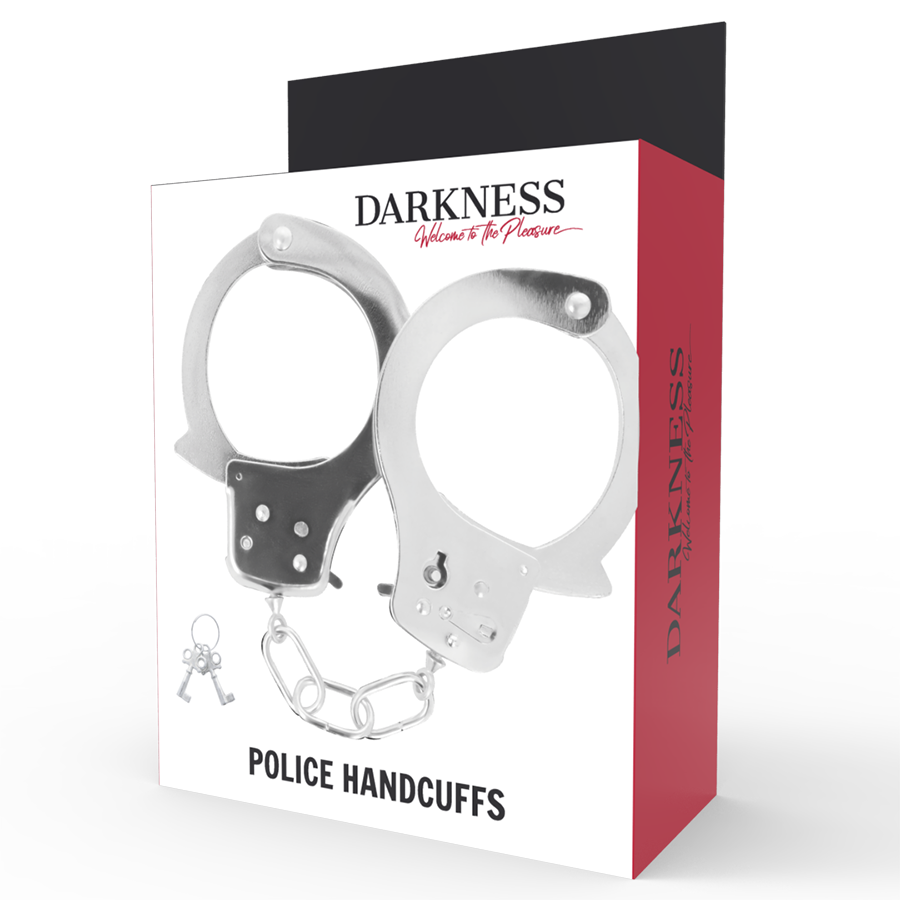 Darkness - Esposas Metal Manos Con Llaves