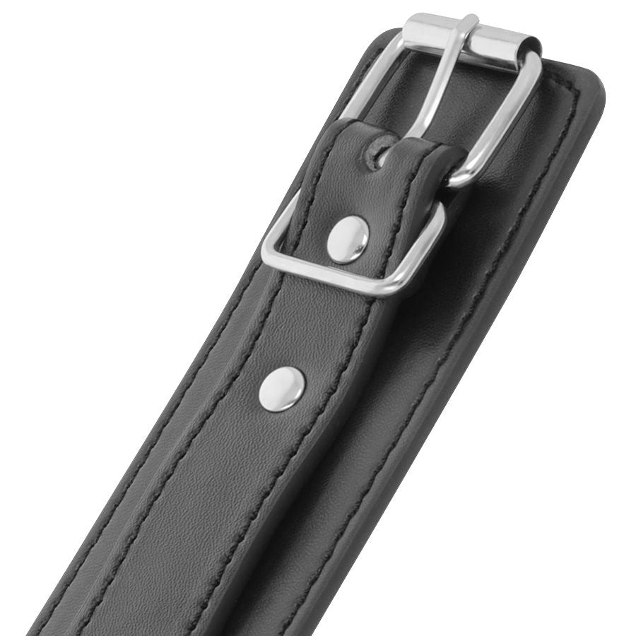 Darkness - Esposas Ajustables Negro Con Doble Cinta Refuerzo