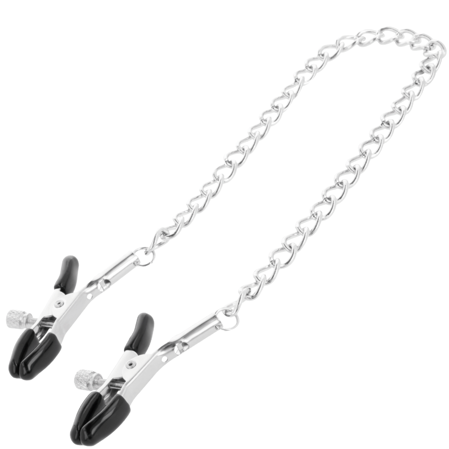 Darkness - Pinzas Ajustables Para Pezones Ajustables Metal