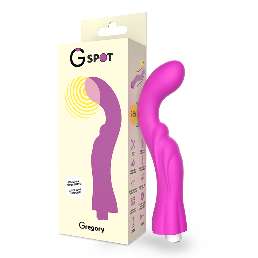 G-Spot - Gregory Vibrador Violeta