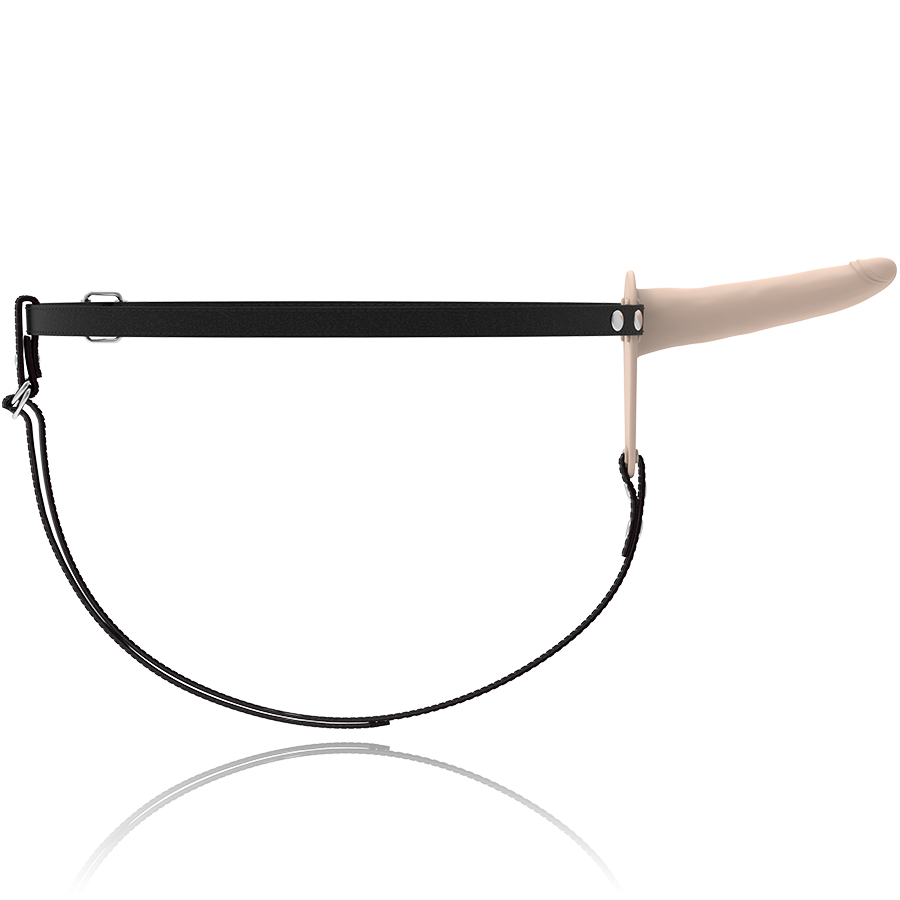 Fetish Submissive Harness - Vibrador Silicona Flesh 15 Cm