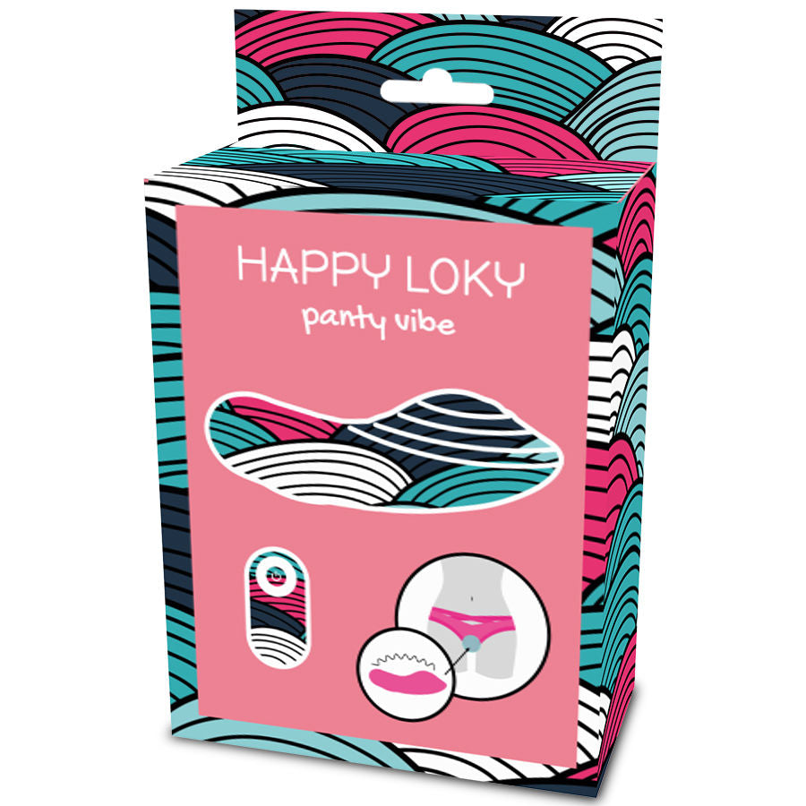 Happy Loky - Panty Vibrador Para Braguita Control Remoto