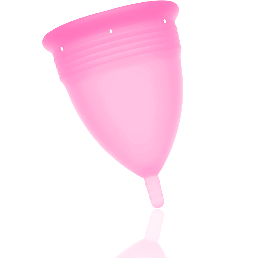 Stercup - Copa Menstrual Fda Silicona Rosa - Talla S