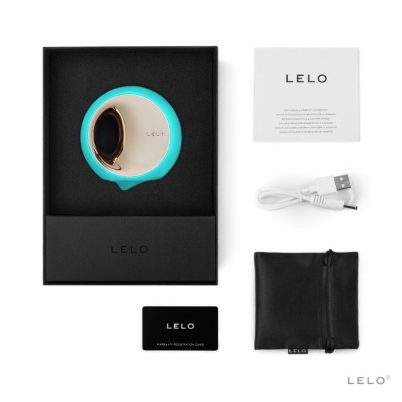 Lelo - Ora 3 Estímulador Sexo Oral Verde Agua