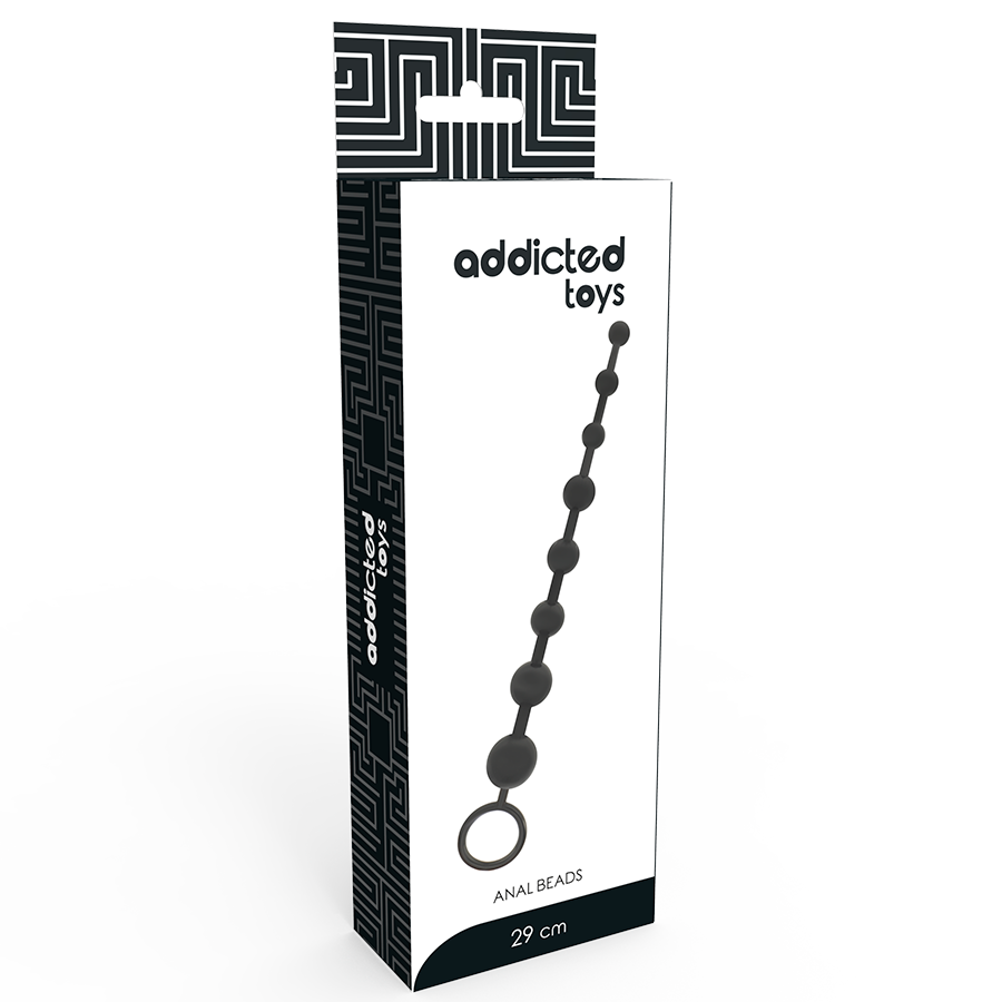 Addicted Toys - Anal Beads 29 Cm Negro