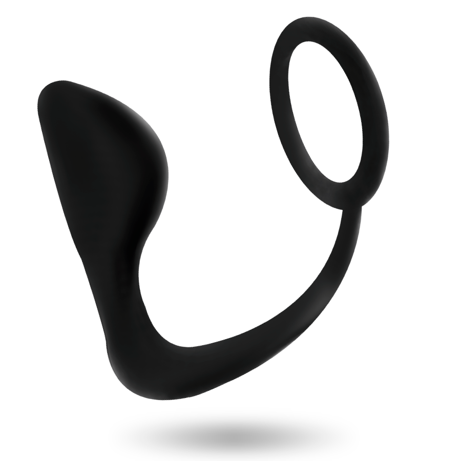 Addicted Toys - Plug Anal Con Anillo Pene Negro