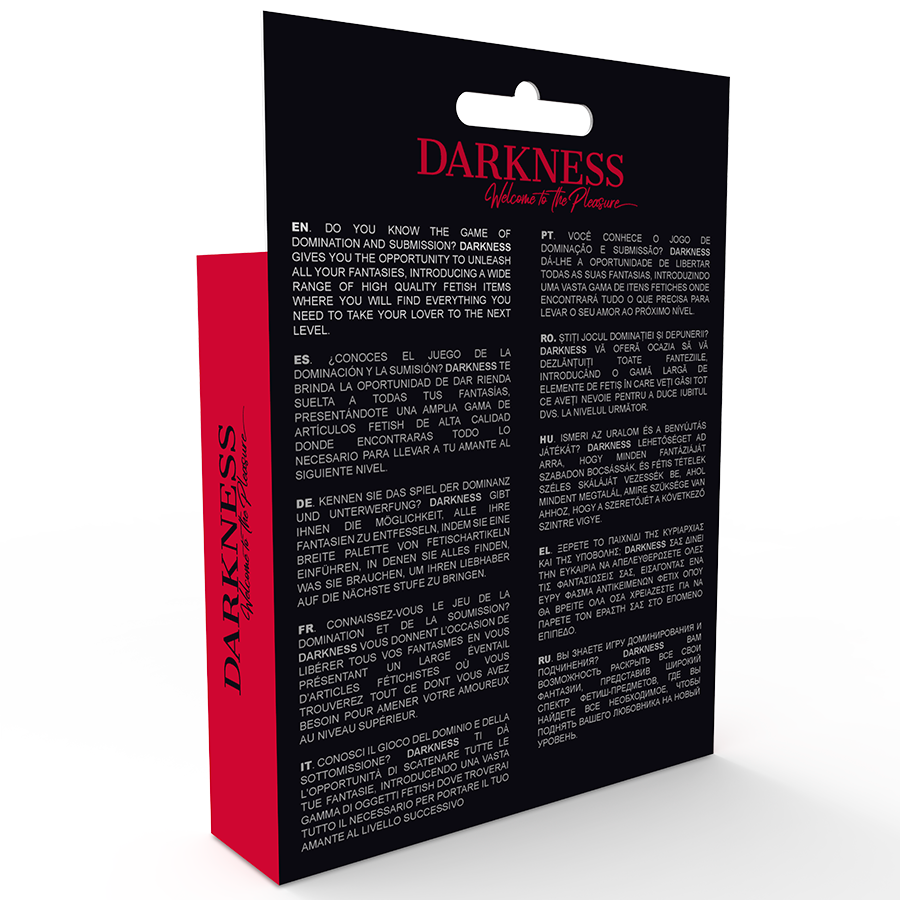 Darkness Arnés Con Agujero Talla Unica