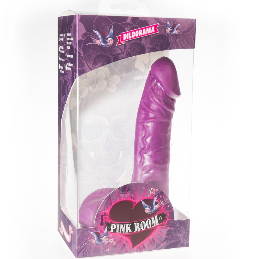 Pink Room Eban Dildo Realistico Lila 19 Cm