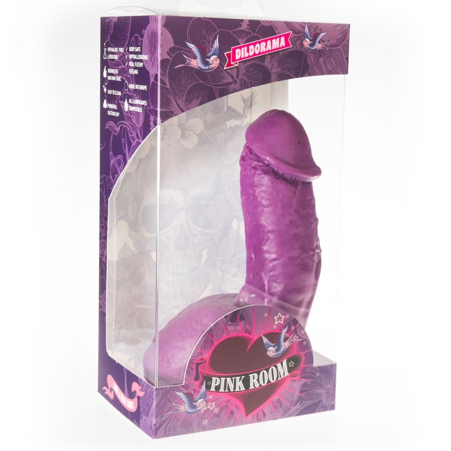 Dildo Realistico Pink Room Elian Lila 17.5 Cm