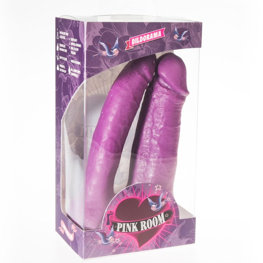 Pink Room Arthus Dildo Realistico Lila 17cm/15.5cm
