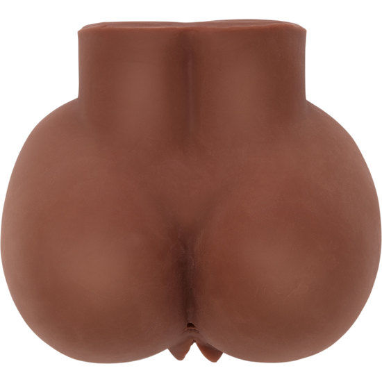 Act - Big Ass Masturbador Realista Con Vibrador Marrón
