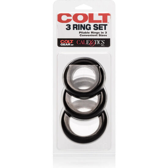 Calexotics - Colt Set 3 Anillos Pene Y Testiculos