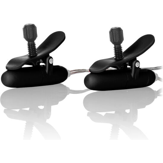 Calexotics - Pinzas Con Vibración Negro