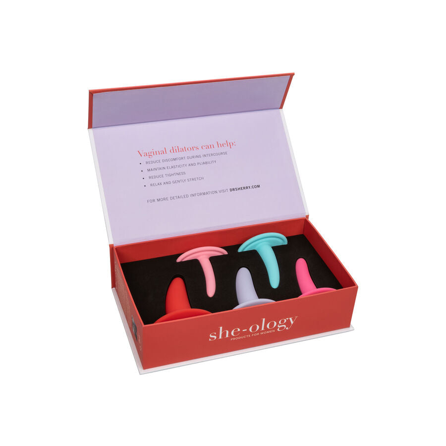 Calexotics - Kit 5pc Dilatadores Vaginales O Anales Multicolor