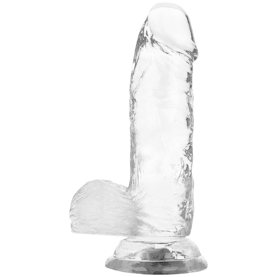 X Ray - Clear Dildo Realista Transparente 15.5 Cm -o- 3.5 Cm