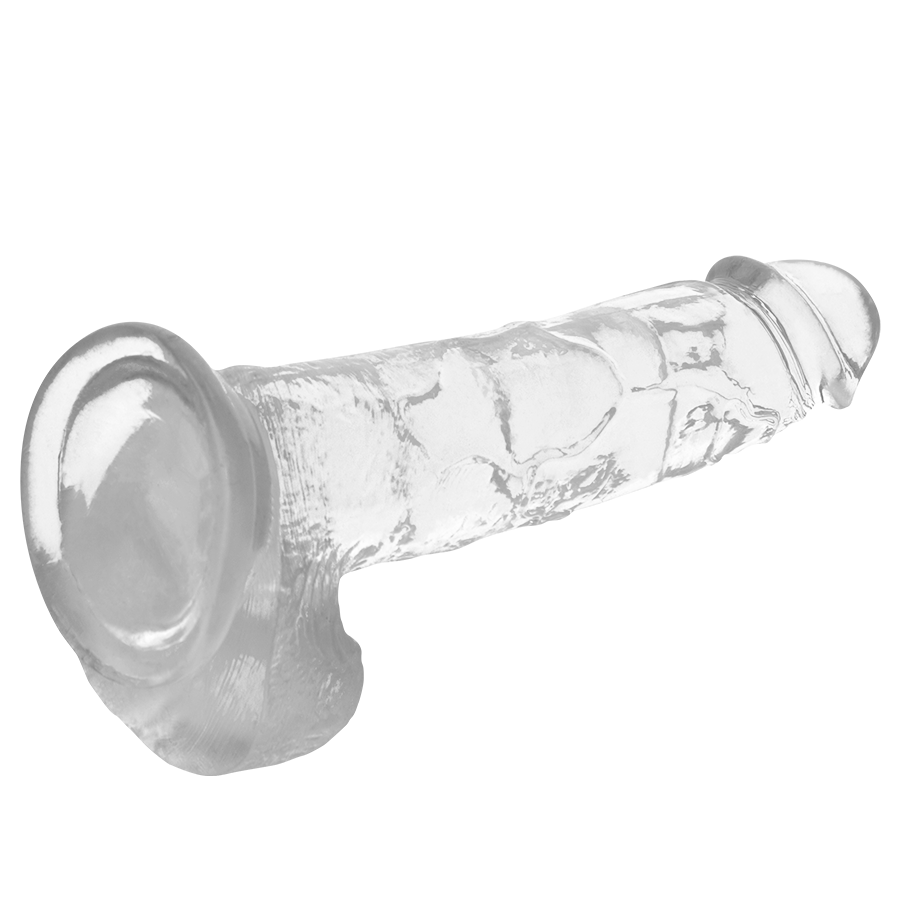 X Ray - Clear Dildo Realista Transparente 22 Cm -o- 4.6 Cm