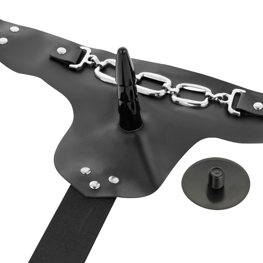 Harness Attraction - Rnes George Realistico Vibrador 19 Cm -O- 4 Cm