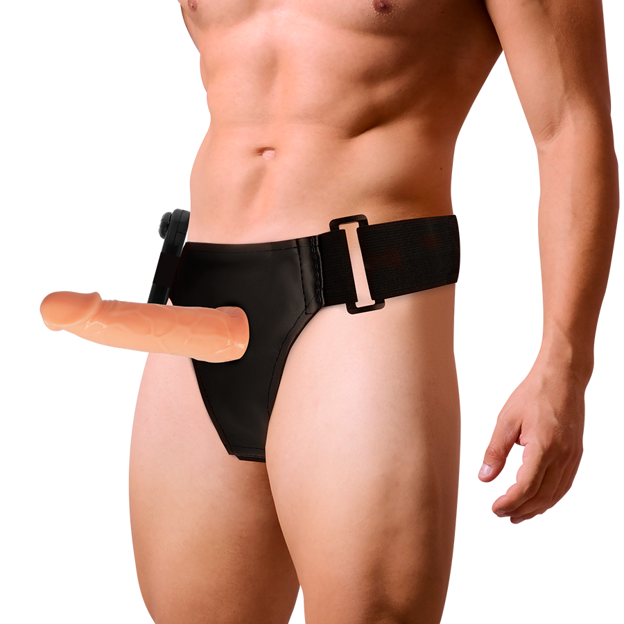 Harness Attraction - Arnés Hueco Willian Con Vibrador 17 Cm -o- 4.5 Cm