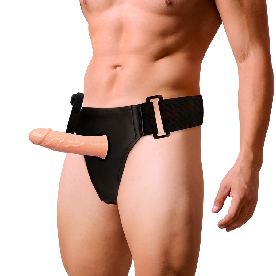 Harness Attraction - Rnes Hueco Gregory Con Vibrador 16.5 Cm -O- 4.3 Cm