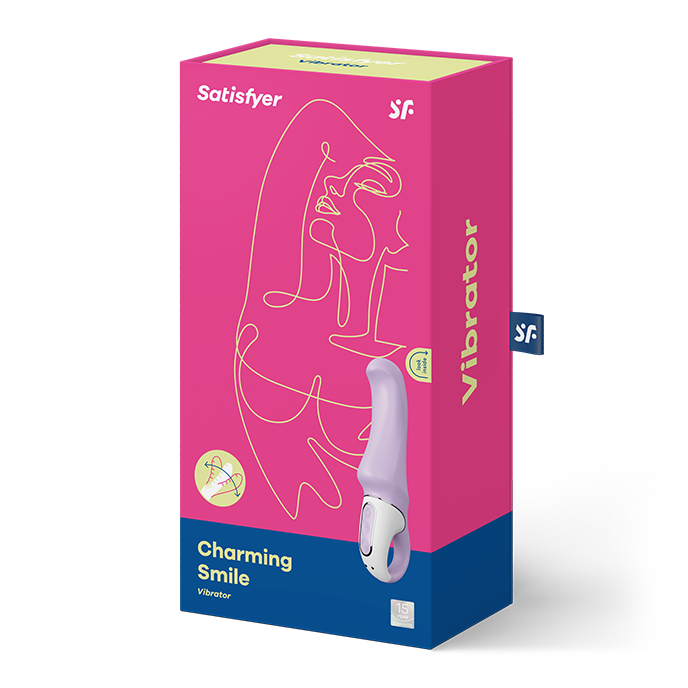 Satisfyer Vibrador Silicona Del Punto G Con 12 Potentes Programas De Vibración Morado