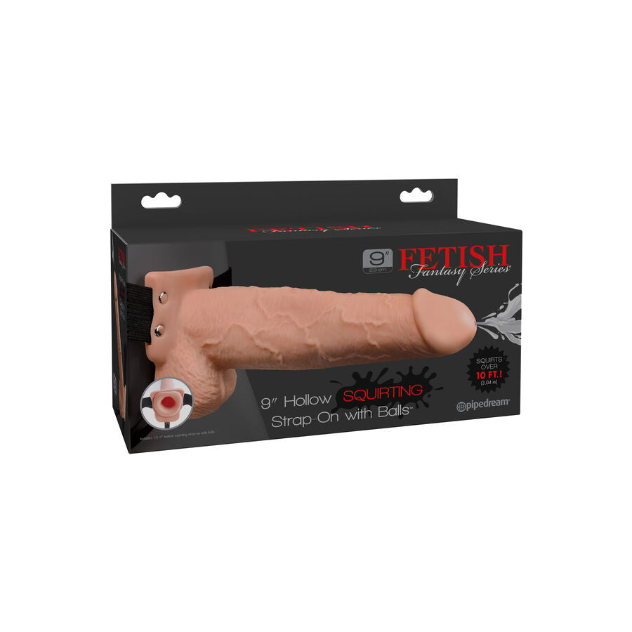 Fetish Fantasy Series - 9 Arnés Con Pene Realistico Eyaculador 22,9cm