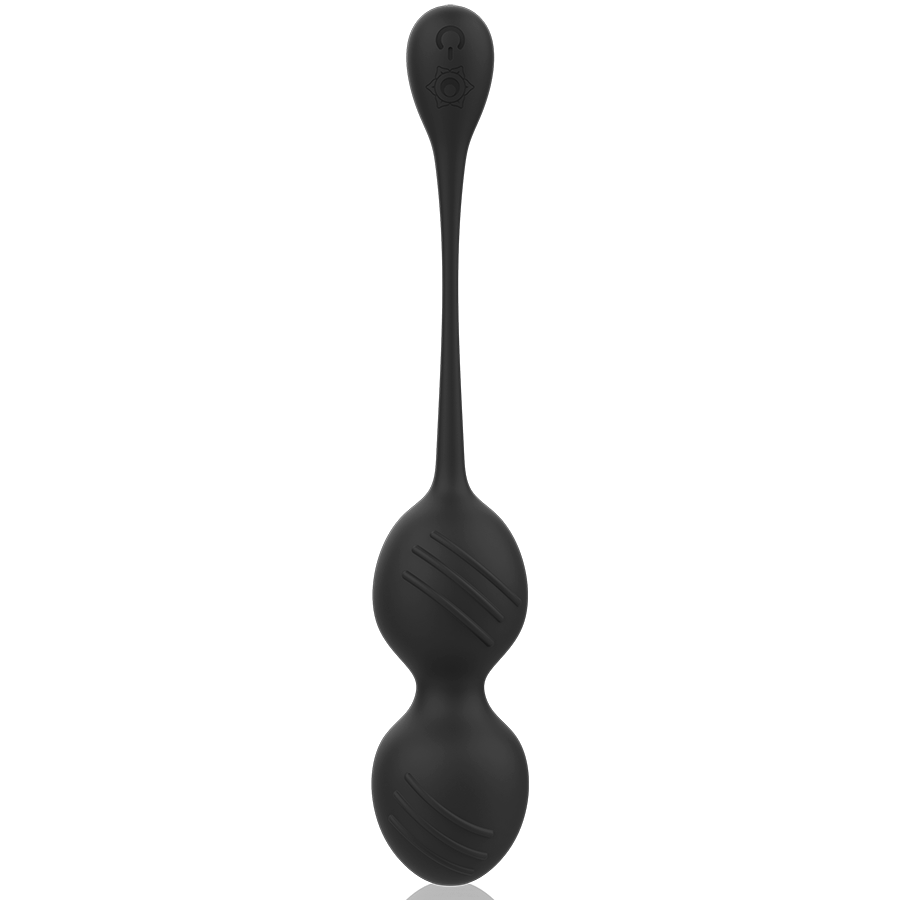 Ritual Nisha Bolas Kegel Recargables Vibradoras Negro