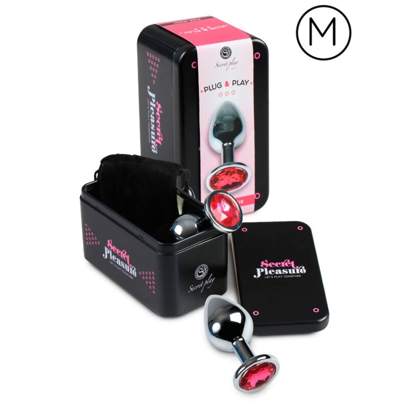 Secretplay - Plug Anal Fucsia 8cm