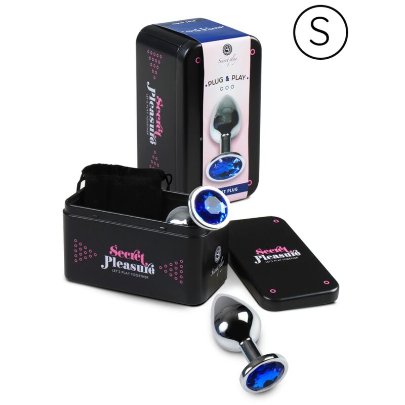 Secretplay - Anal Plug Azul S