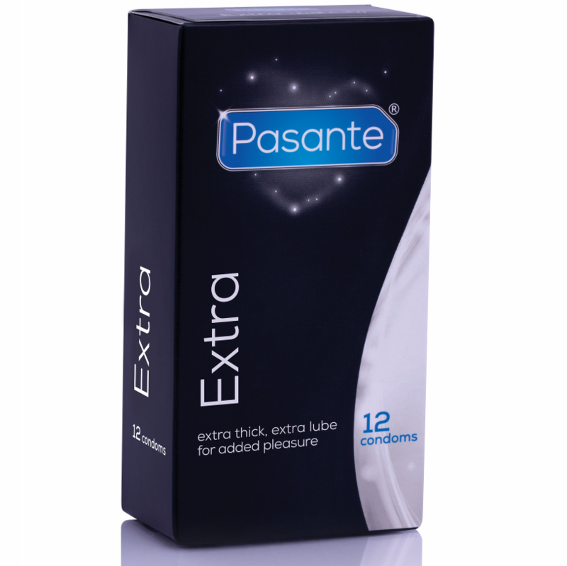 Pasante - Extra Preservativo Extra Gruesos 12 Unidades
