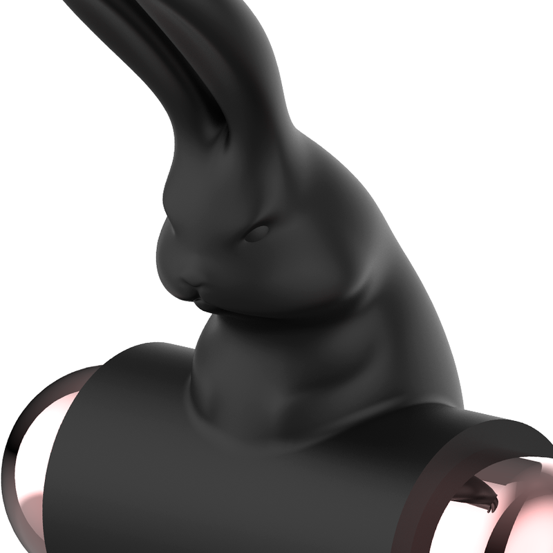 Coquette Toys - Cock Ring Anillo Vibrador Negro / Gold