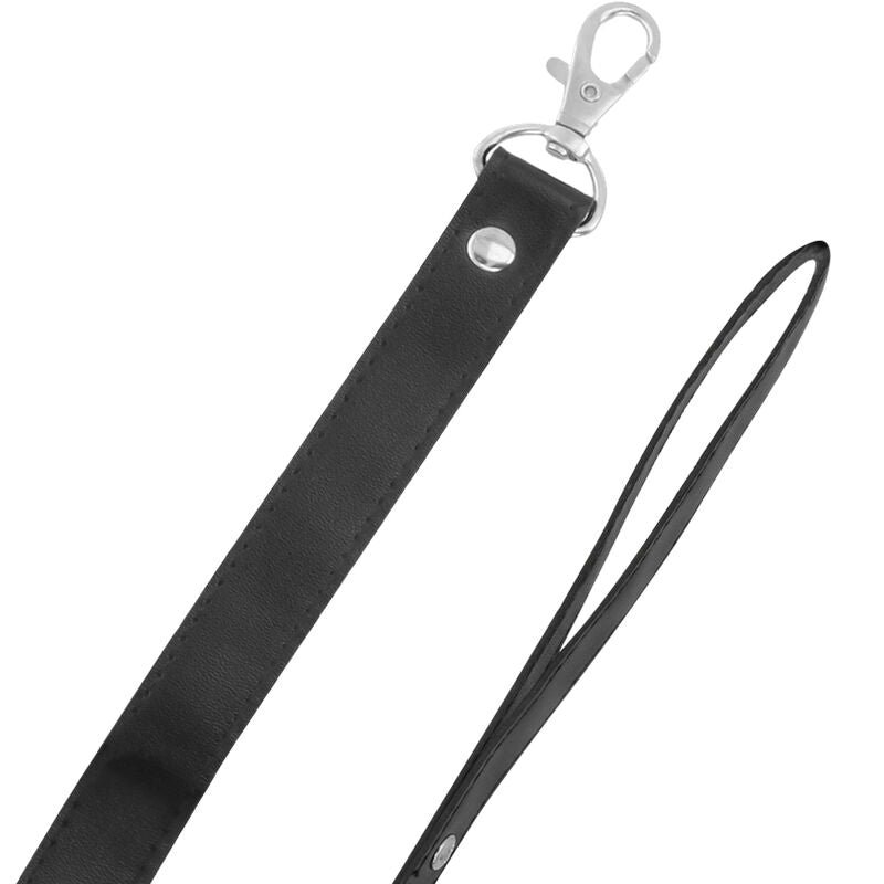 Darkness - Collar Bdsm Con Candado Negro