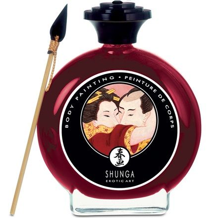 Shunga Pintura Besable Sabor Vino De Fresa