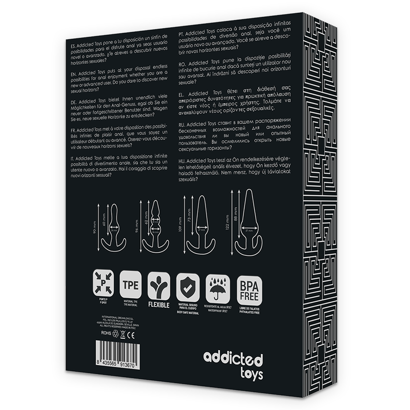 Addicted Toys - Set 4 Plugs Anales