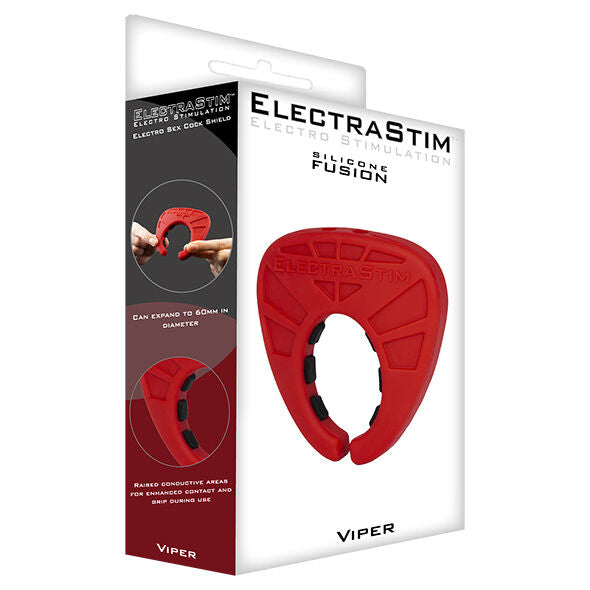 Silicone Fusion - Anillo Pene Con Electroestimulación