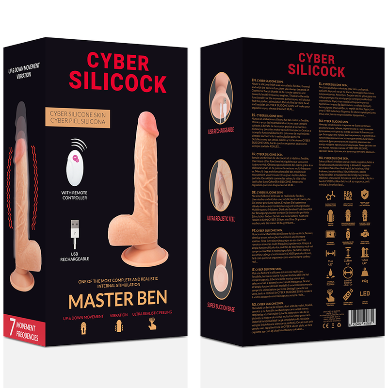 Cyber Silicock - Realistico Control Remoto Master Ben 23.88 Cm -O- 4.3 Cm