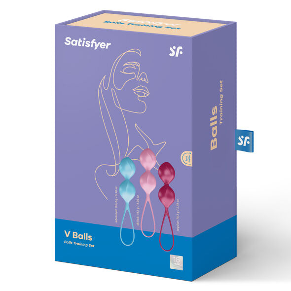 Satisfyer Pack De 3 Bolas Ben-Wa C03 Silicona