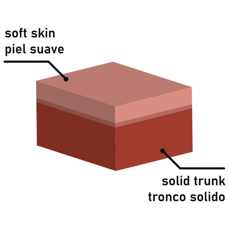 Rockarmy - Arnés + Dual Density Leopard Dildo Realista 23 Cm -O- 4.77 Cm