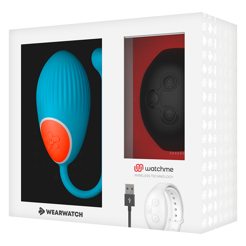 Wearwatch - Huevo Control Remoto Technology Watchme Azul / Azabache