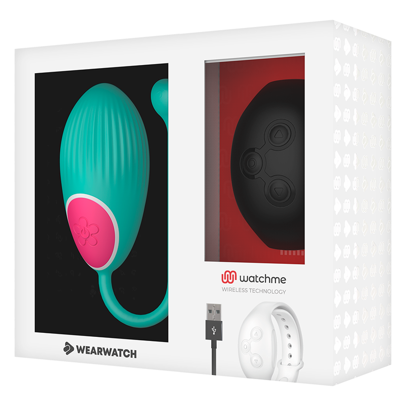 Wearwatch - Huevo Control Remoto Technology Watchme Agua Marina / Azabache
