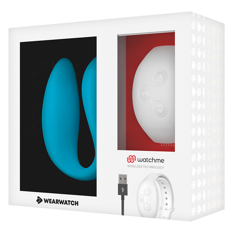 Wearwatch - Vibrador Dual Technology Watchme Añil/níveo