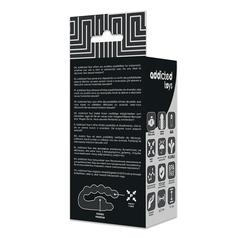 Addicted Toys - Masajeador Anal Prostatico Con Vibración