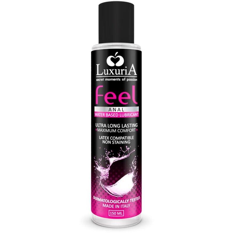 Intimateline - Luxuria Feel Lubricante Base Agua Anal 150 Ml
