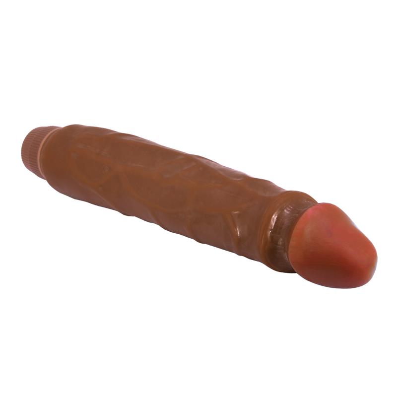 Baile - Jack Vibrador Realístico 26 Cm Mulato