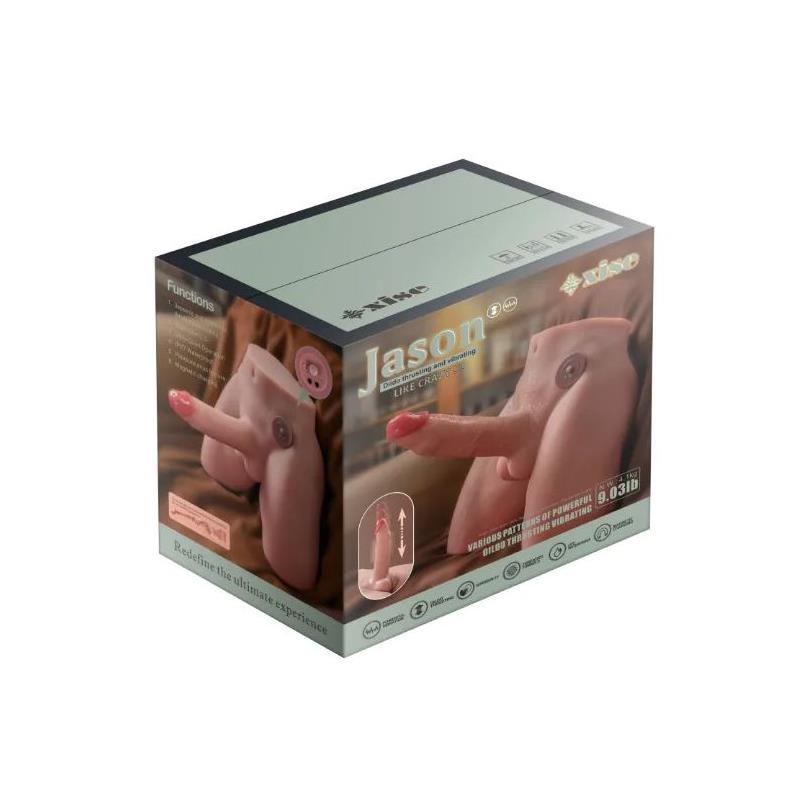 Jason Masturbador Con Dildo Y Ano, Vibración Y Thrusting 4.1 Kg