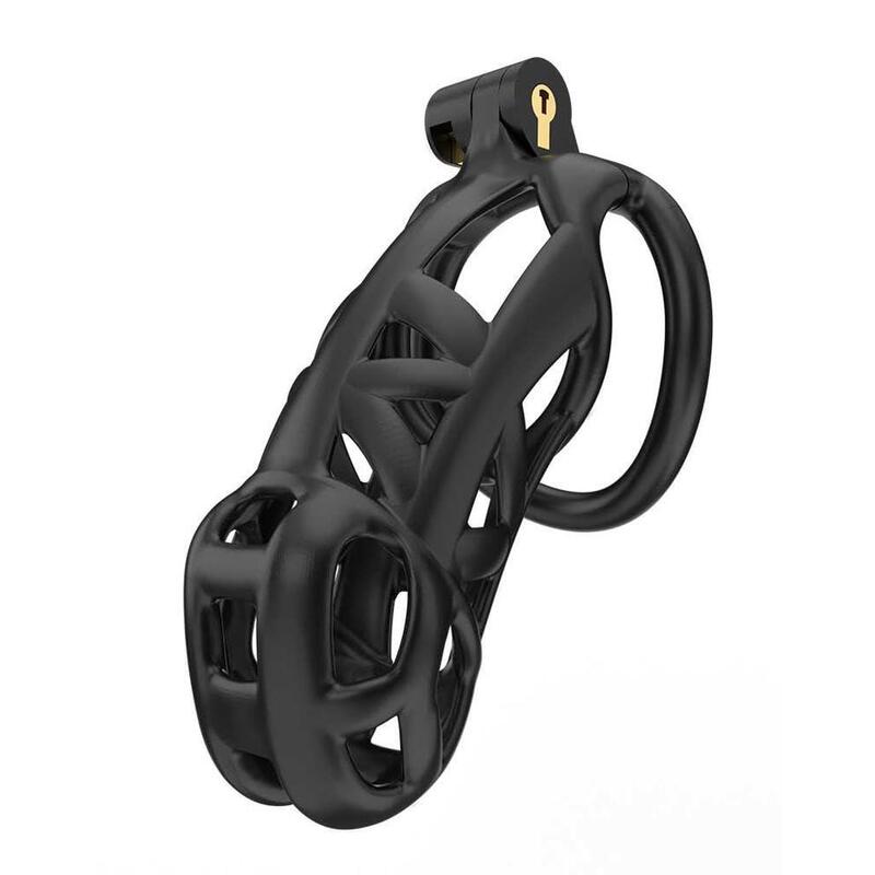 Jaula Para El Pene Pc01 Negro Talla (Interno):L