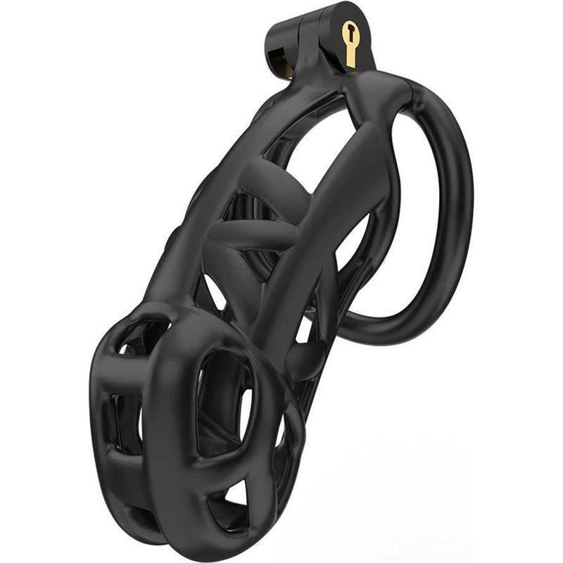 Jaula Para El Pene Pc01 Negro Talla (Interno):S